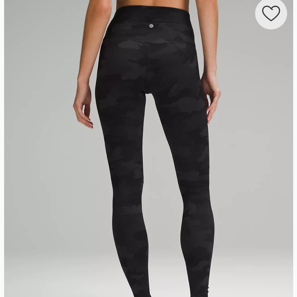 Lululemon Dark Camouflage Leggings